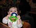 First time in High Chair @ Restaurant
