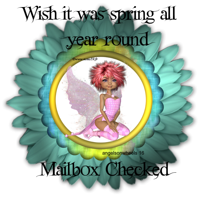 Wish it could be Spring all year round Mailbox checked