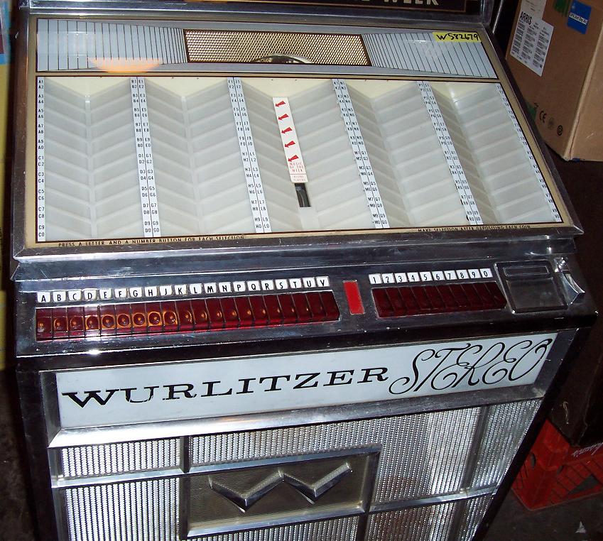 Photo W G Wurlitzer Jukebox S N Album