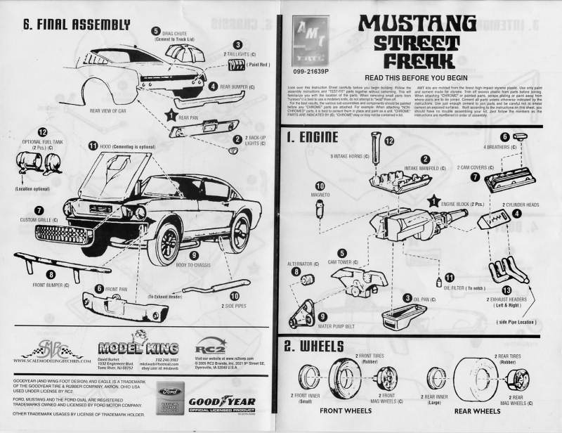 Amt Phil Bonner S Mustang Awb Model King P Album Drastic