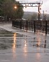 Signal Bridge in the Rain