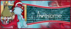 Fania-Love ChristmasDragon GCTag Awesome