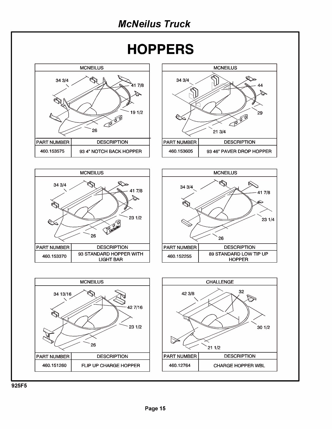Photo McNeilus Mixer Blue Book Parts Catalog[2] Pagina 021 McNeilus