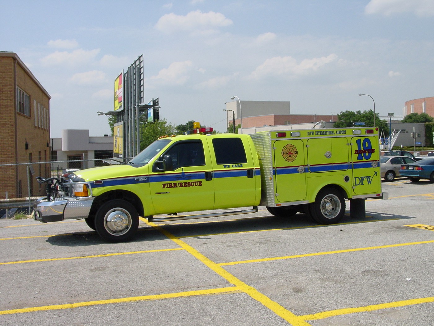 Photo DFW International Airport DPS Dallas Area Fire Departments