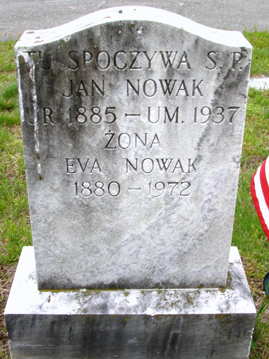 Photo ENFIELD ST ADALBERT'S CEMETERY NOWAK.jpg ENFIELD