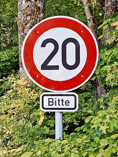 Höfliche Einschränkung