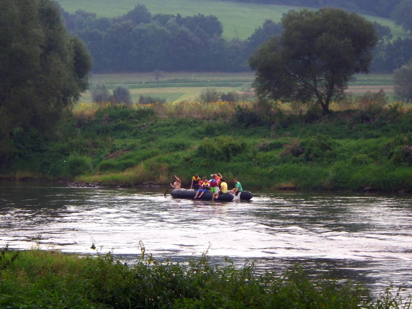 Spaß auf der Weser