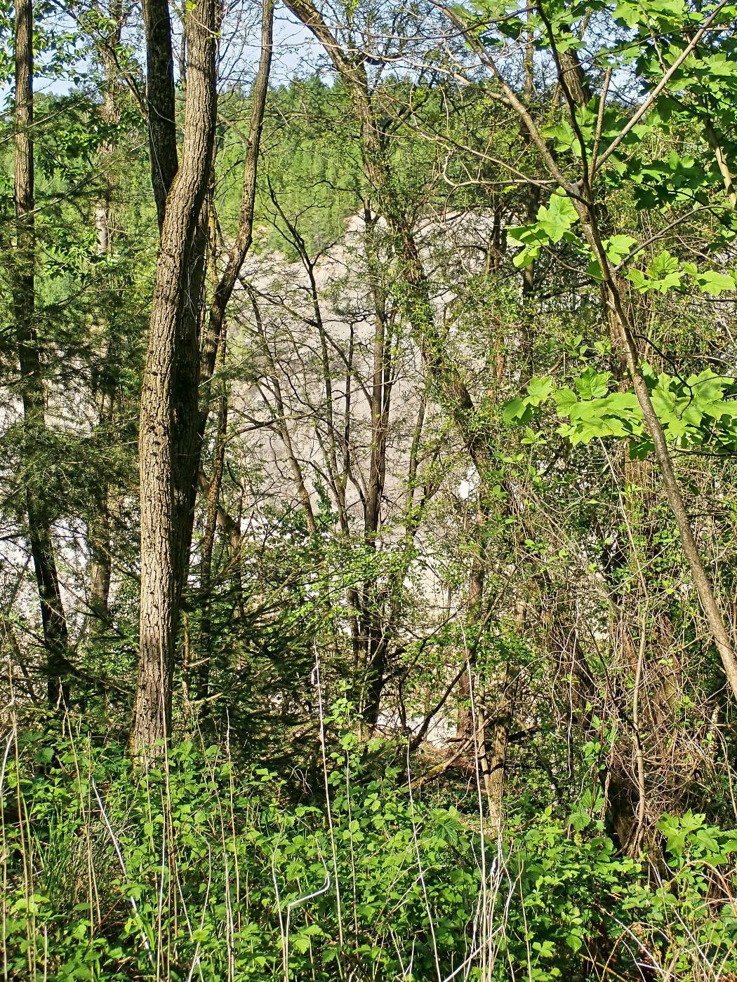 Blick auf Gipsbruch