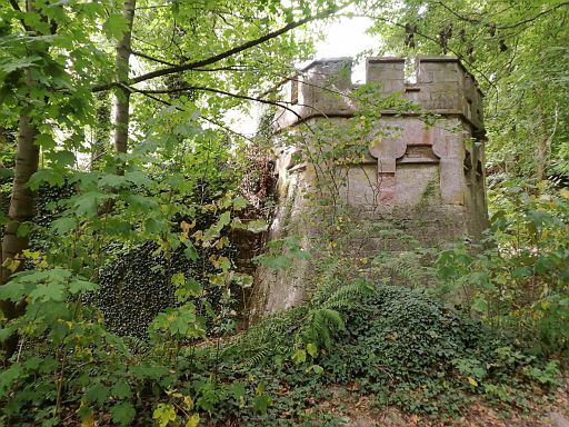 Pfeiler der Burgmauer