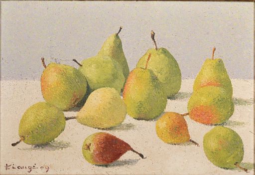 Still Life with Pears (undated)