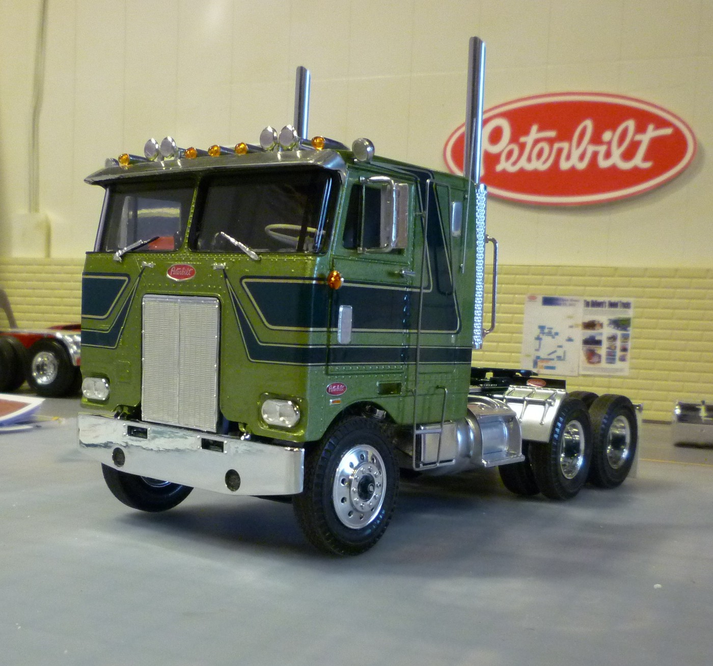 Photo: green 352 mostly done 92214 | 1973 352 Show Truck album ...