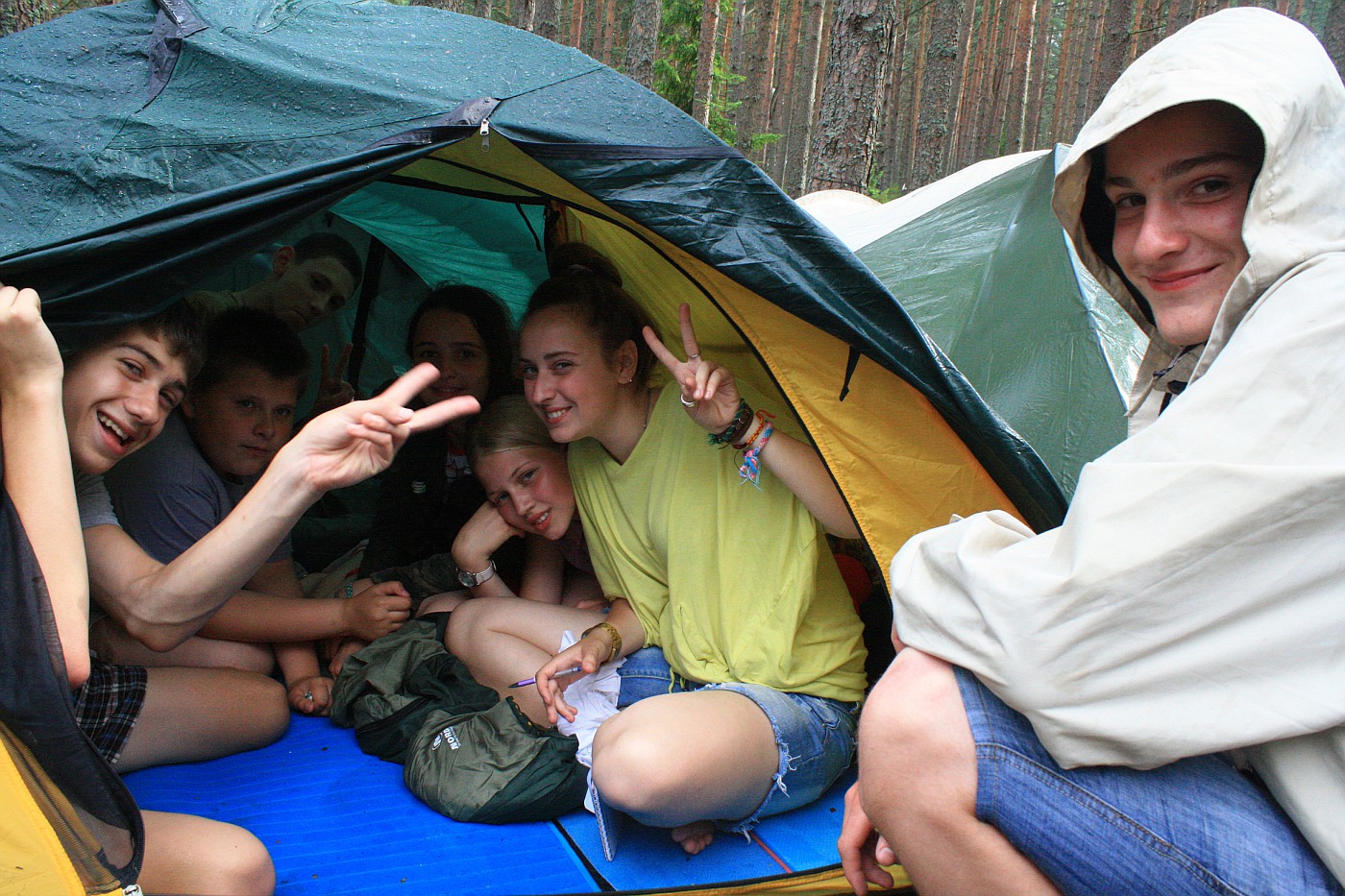 Селигер палаточный лагерь