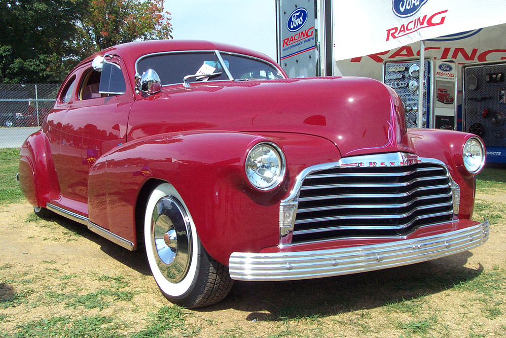 Photo: 1948-Chevrolet-maroon-mild | 42-48 Chevy custom cars album | Rik ...