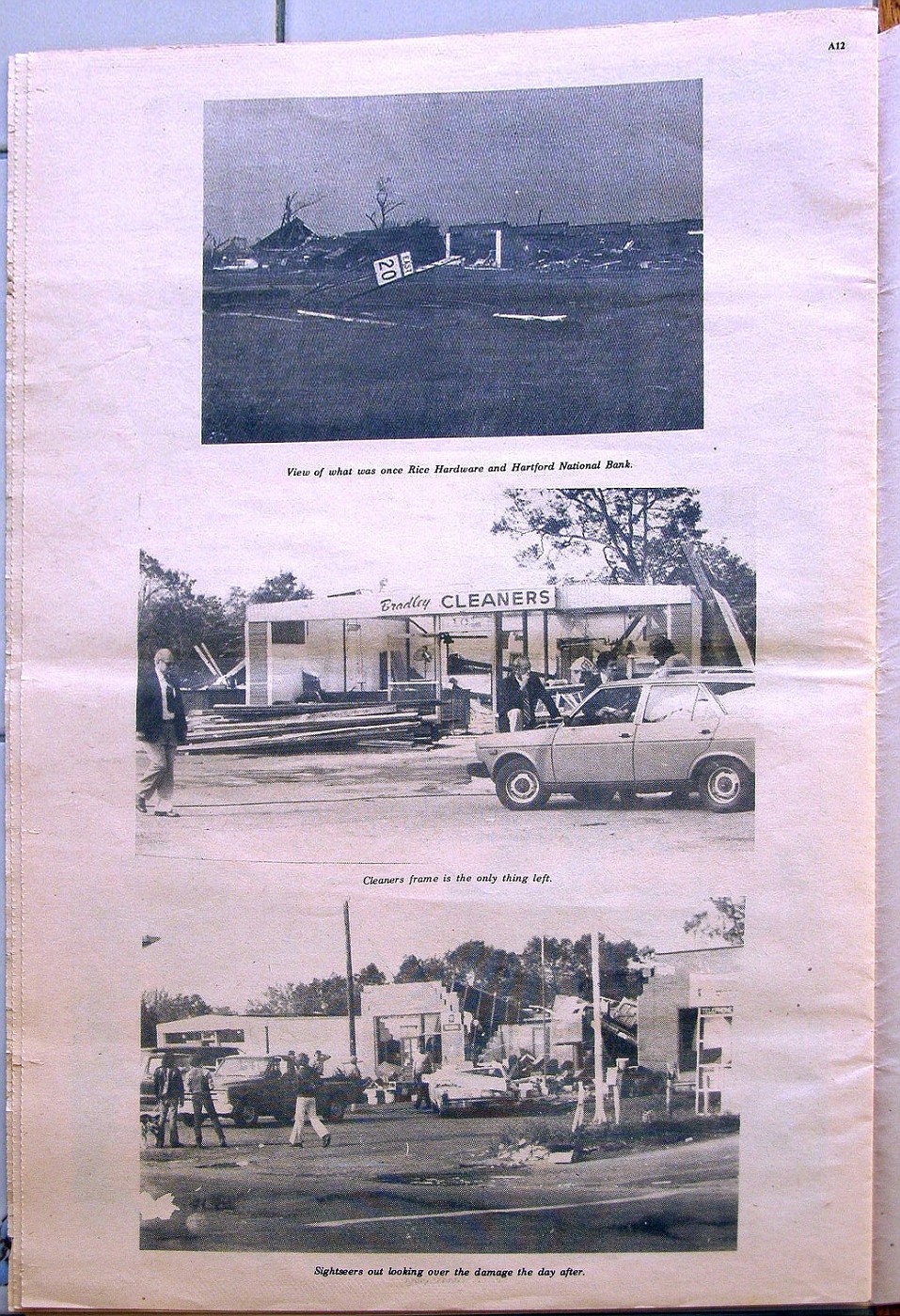 Photo 1979 TORNADO WINDSOR LOCKS JOURNAL 13 CHET POHORYLO