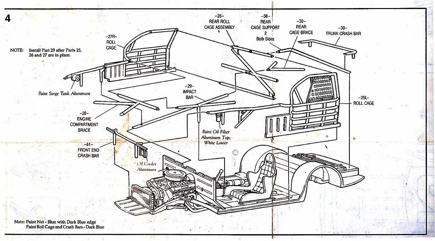 AMT Maxwell House Thunderbird 6457 album DRASTIC PLASTICS MODEL CAR
