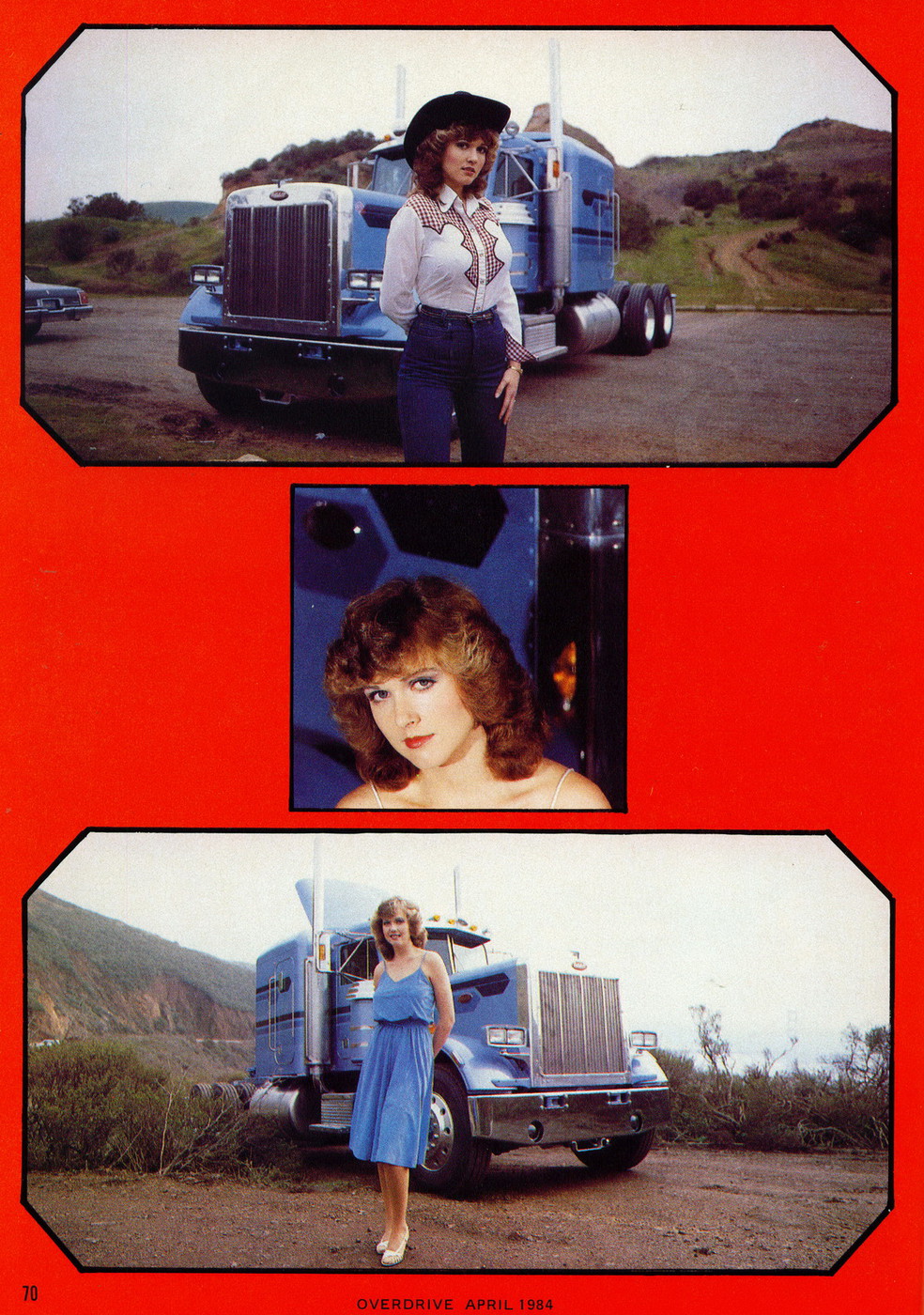 Photo: April 1984 Cover Story 3 | 04 Overdrive Magazine April 1984