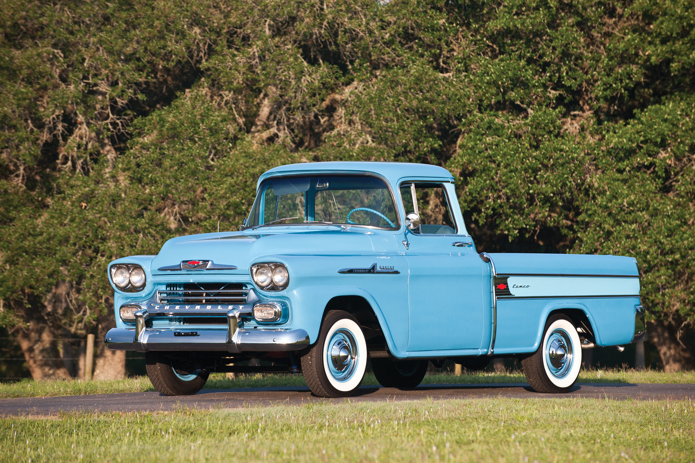 Photo: 1958-Chevrolet-Half-Ton-Cameo-Carrier-Pickup-Truck- 0 | 1958 ...