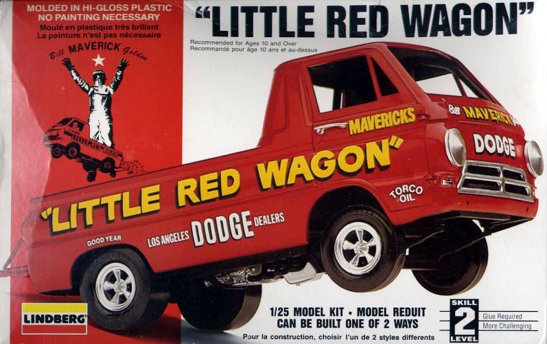 Photo: 1965 Dodge PickUp Little Red Wagon Box | LINDBERG Little Red ...