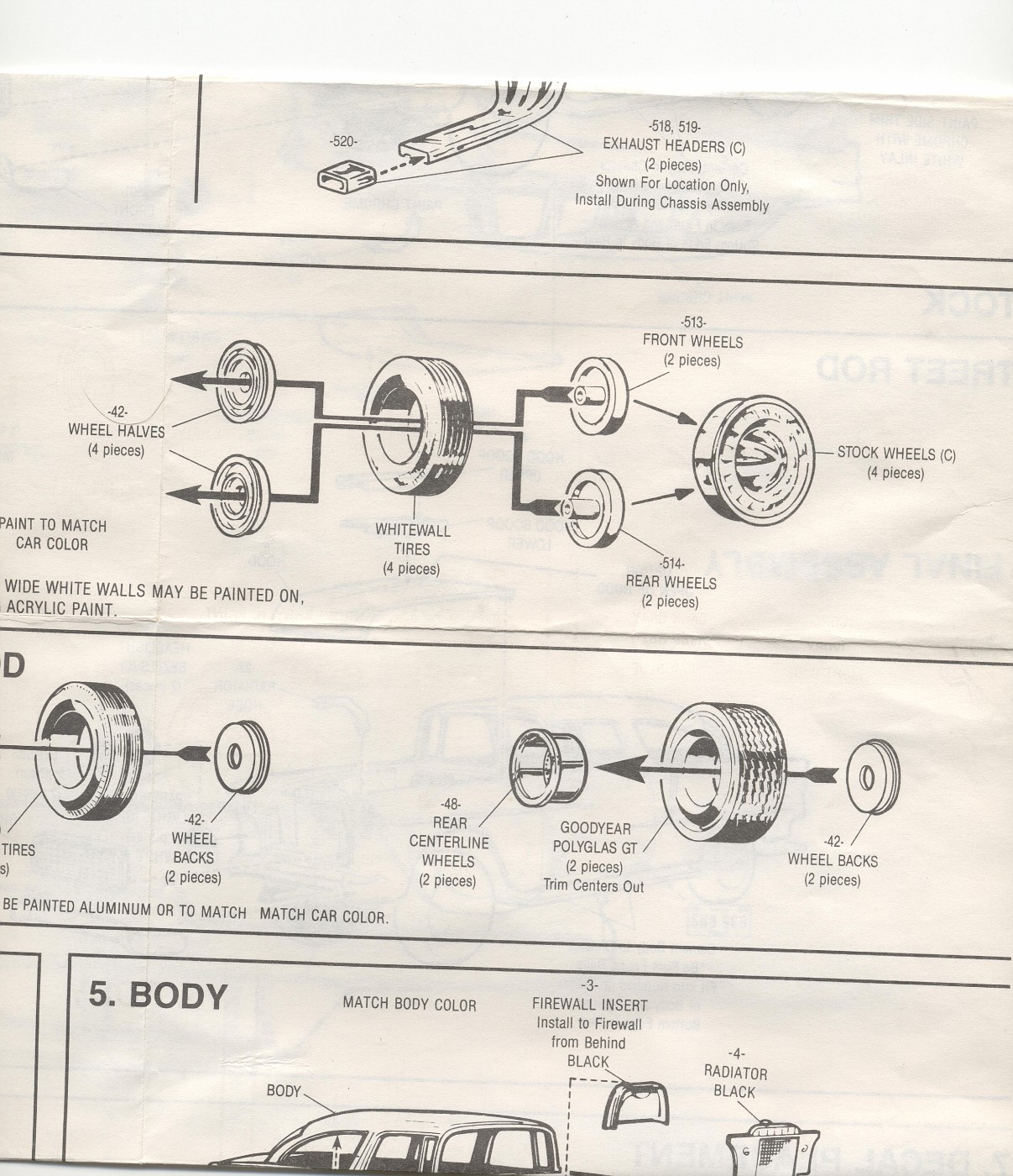 Photo 55 Bel Air Sedan8 AMT 1955 chevy bel air sedan kit no. 6771