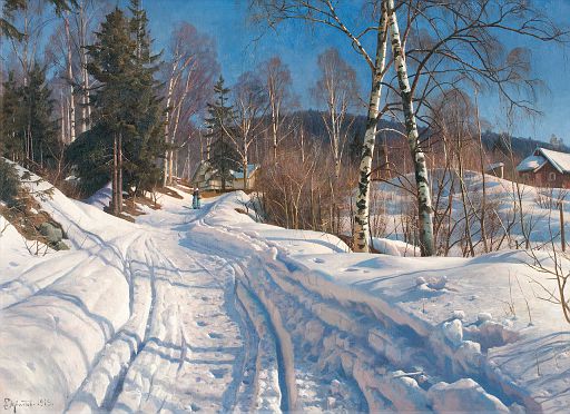 Sunlit Winter Landscape (1919)