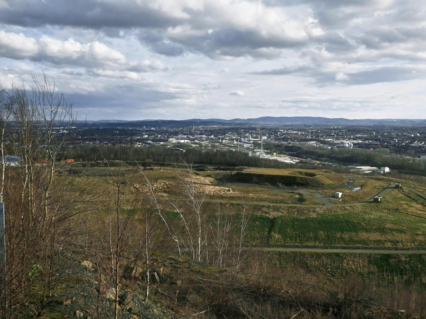 Blick in Richtung Osnabrück