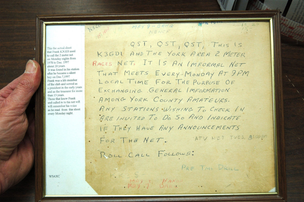 Photo: K3GDI Script | 1950 - 1970 The Clubhouse & other activities ...