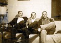 Left-to_Right: Bob Lay, Manford Morgan Hutson, and Horace Marcum.