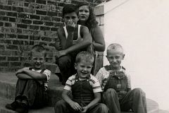 Bubby and Sue Burress. Luke, Jimmy, and Jerry West