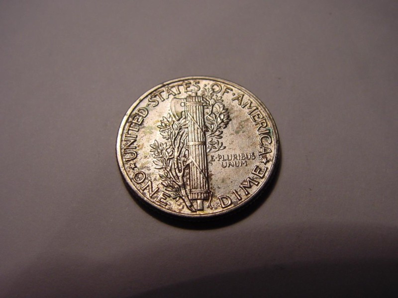 Photo: 1943 Mercury Head Dime Reverse | Mercury Head album ...