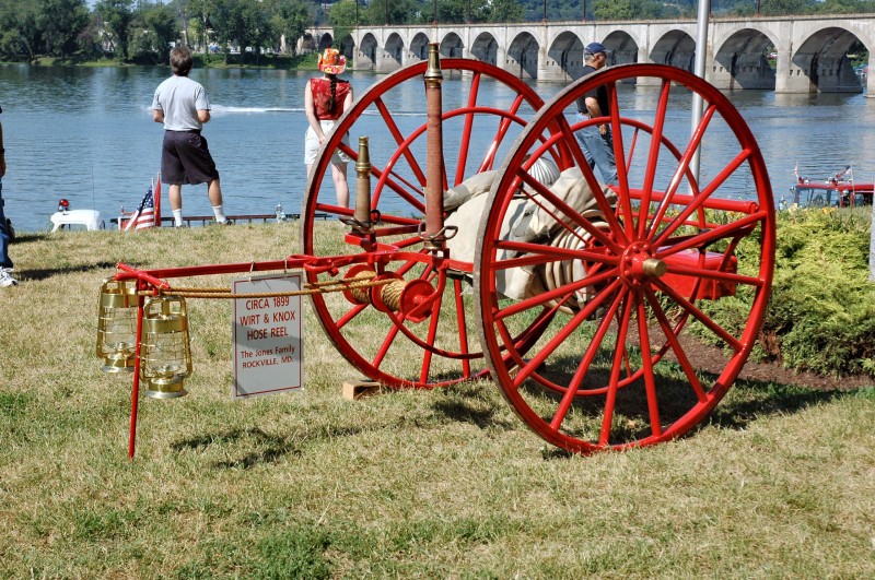 Photo: 1899 Wirt and Knox Hose Reel