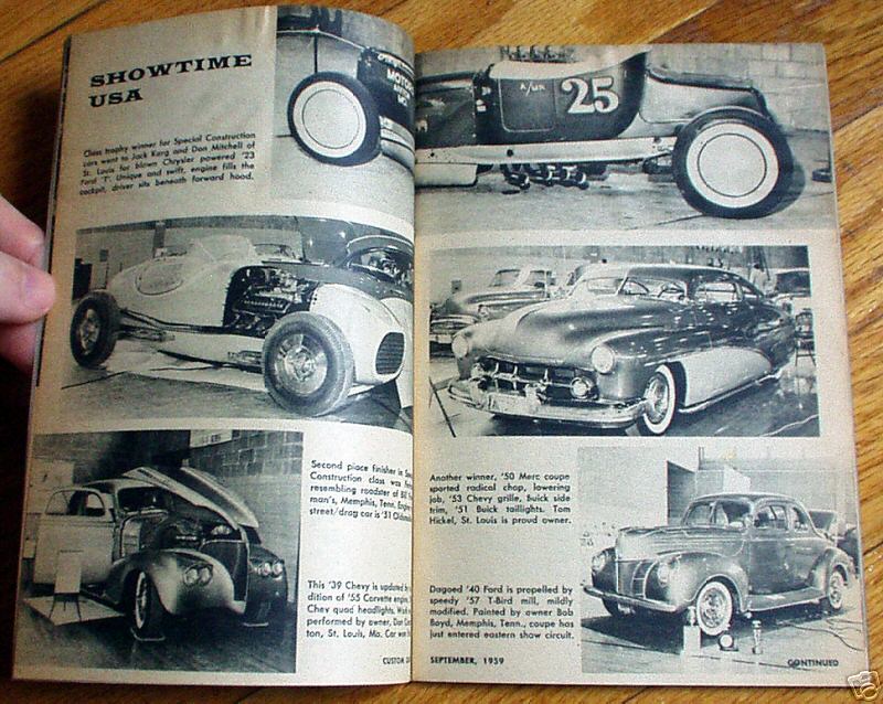 Photo: Custom Cars mag Sep 1959-02 | Custom Cars Magazine album | Rik ...