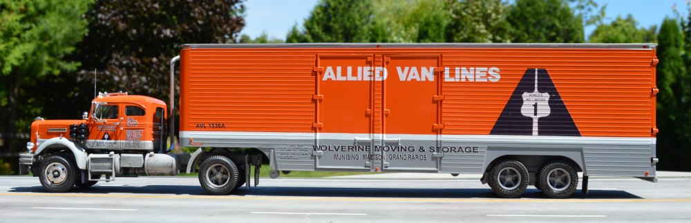 Photo: DSC 5436 Allied with an Autocar | Allied Van Lines album |  Mackinac359 , photo and video sharing made easy.