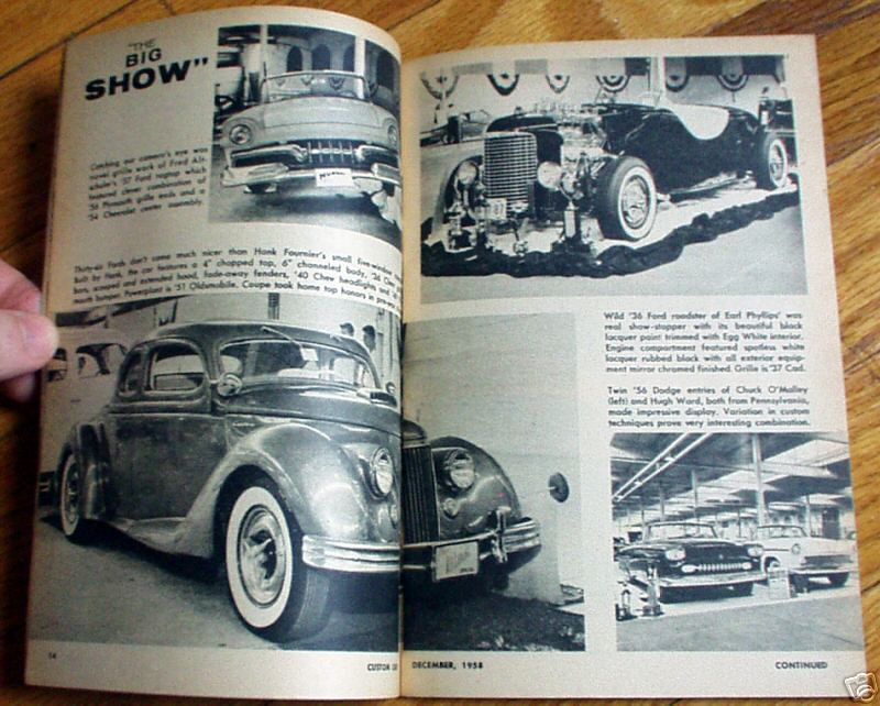 Photo: Custom Cars mag Dec 1958-03 | Custom Cars Magazine album | Rik ...