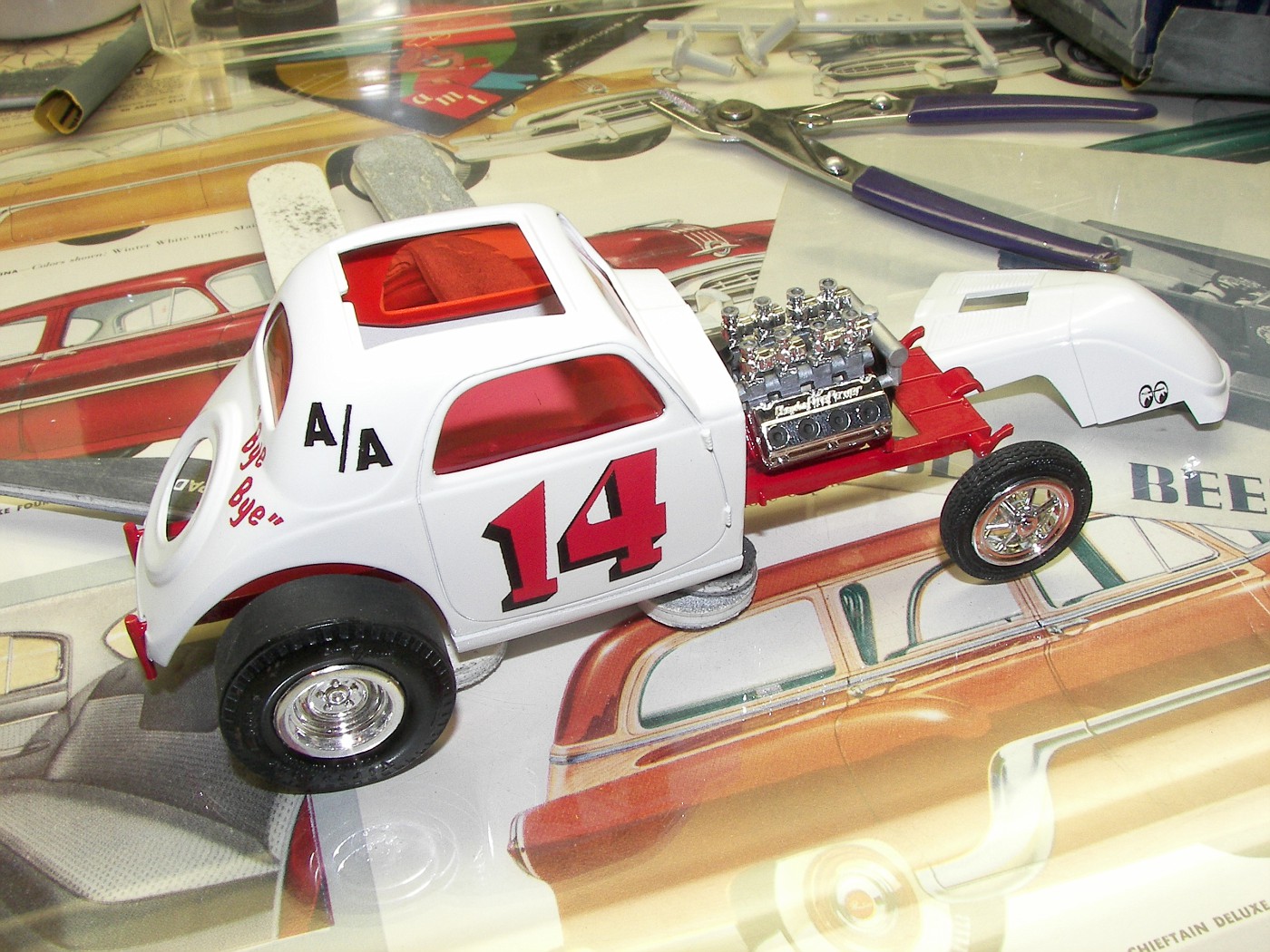 Photo: 100 5762 | Double Dragster Fiat album | DRASTIC PLASTICS MODEL ...