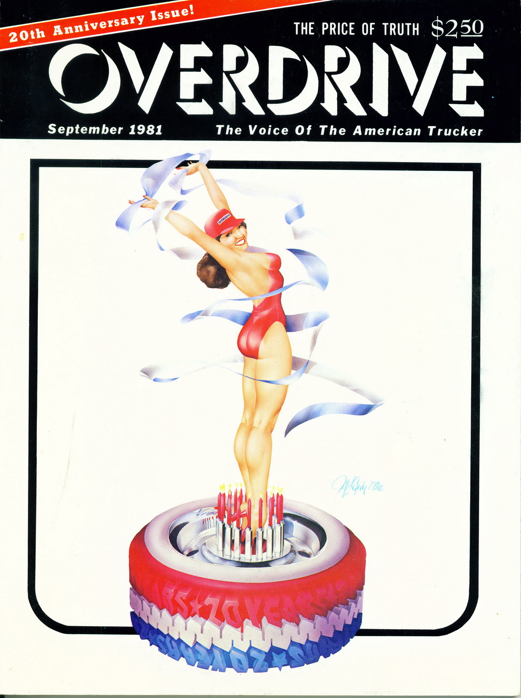 09 Overdrive Magazine September 1981 album | Dutch Model Truck 