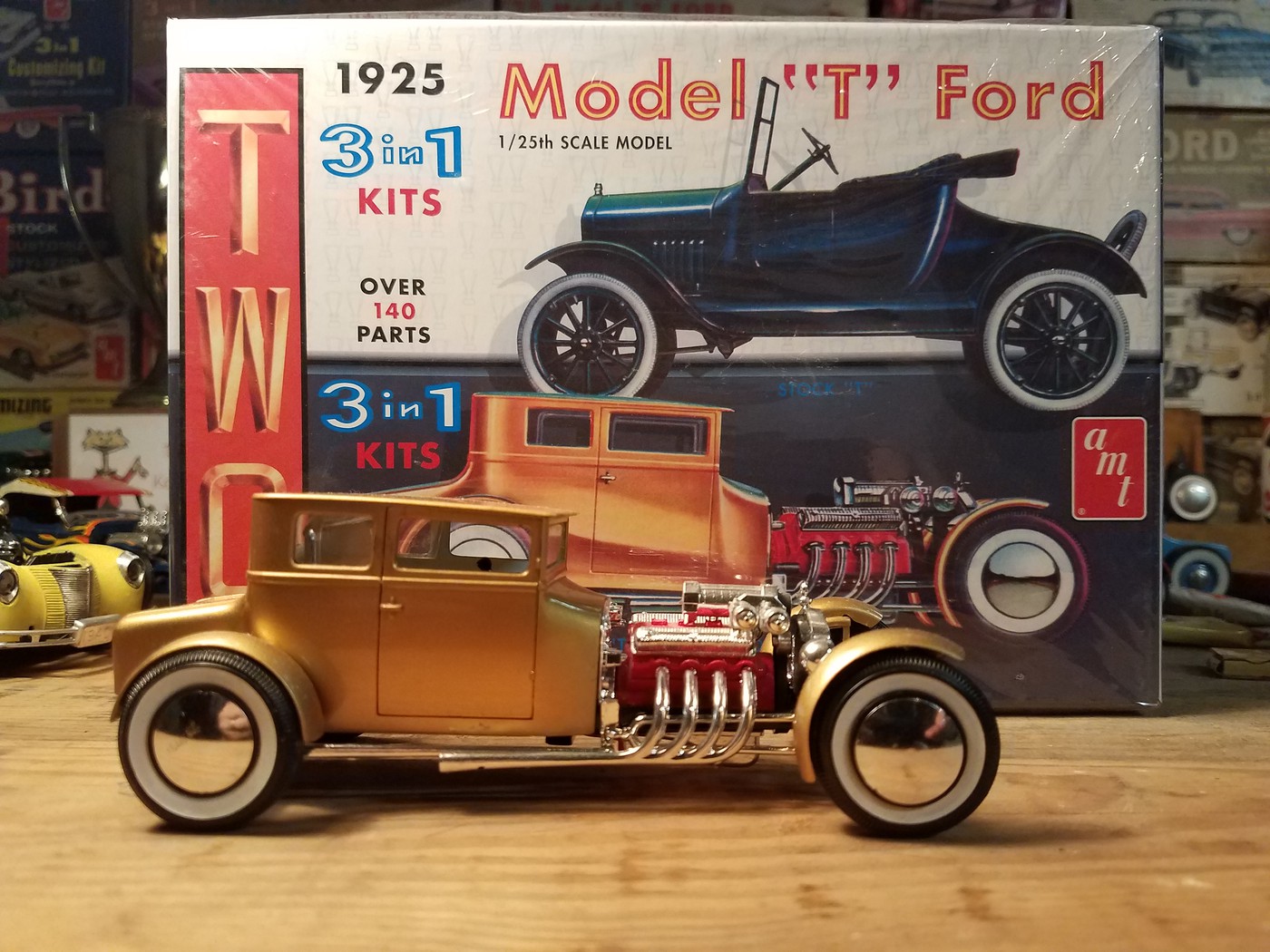 amt 1925 model t ford double kit