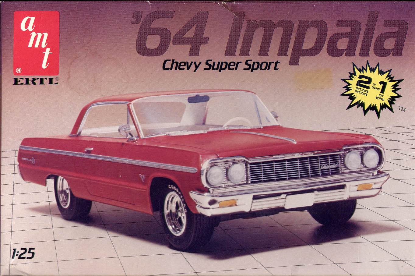 Photo: 1964 Chevrolet Impala SS Box 1 | AMT '64 Impala Chevy Super