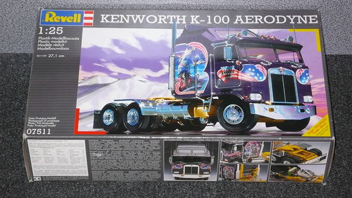 kenworth k100 Aerodyne et grue HYVA 1/25 REVELL/ITALERI - Page 3