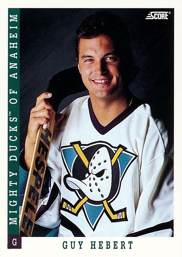 1993-94 Garry Valk Anaheim Mighty Ducks Game Worn Jersey
