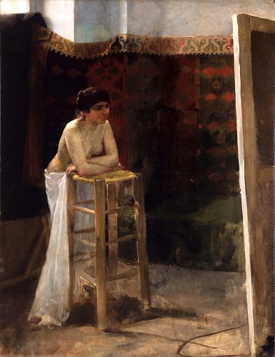 Female Model in a Studio (1888)