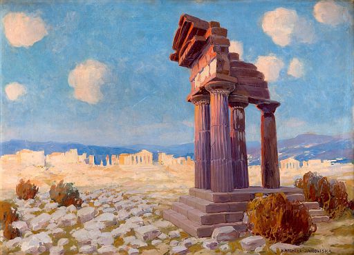 Ruins of Castor and Pollox Temple (undated)