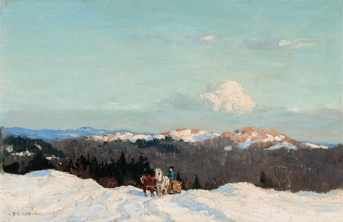 Hauling Logs, Eastern Townships (1927) (C) fotki.com herpesyl canada