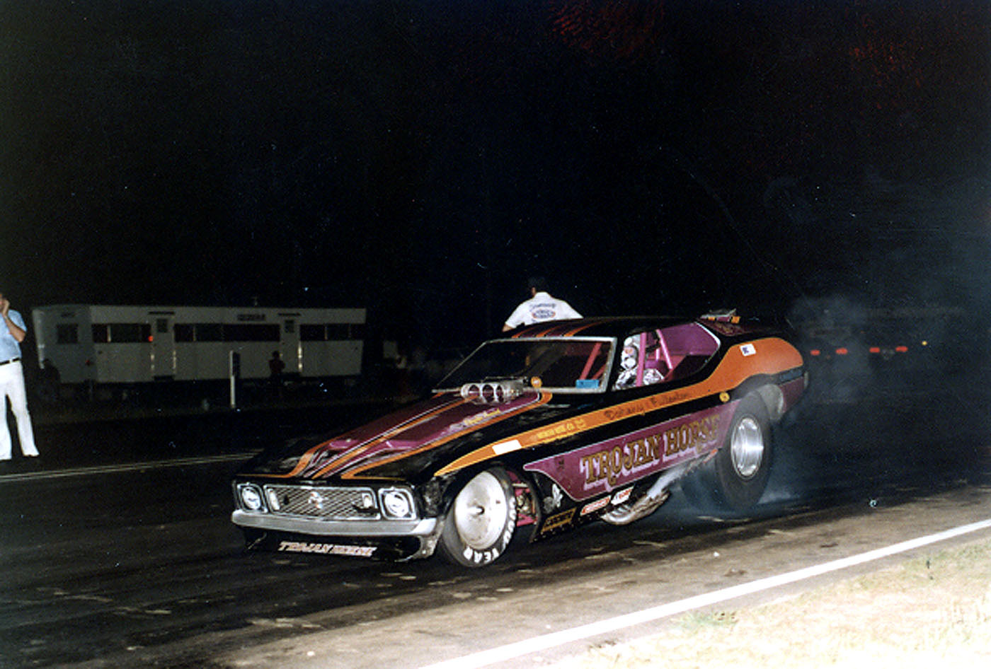 Photo Trojan Horse Funny Car VINTAGE FUNNY CARS III album LOUD