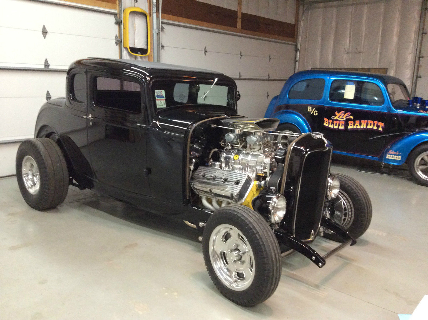 Photo: 5-Window chopped coupe, original boxed chassis, original steel ...