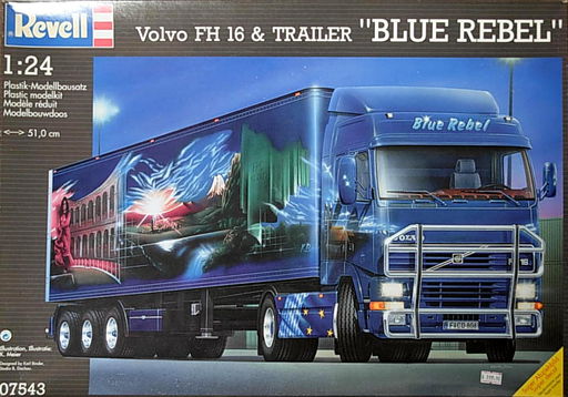 国内発送】 Revell トラック、トレーラー / Trailer & F-12 Volvo