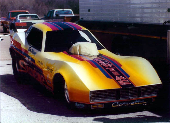 Photo: Tom Hoover Showtime Corvette FC -18 | Corvette Funny Cars