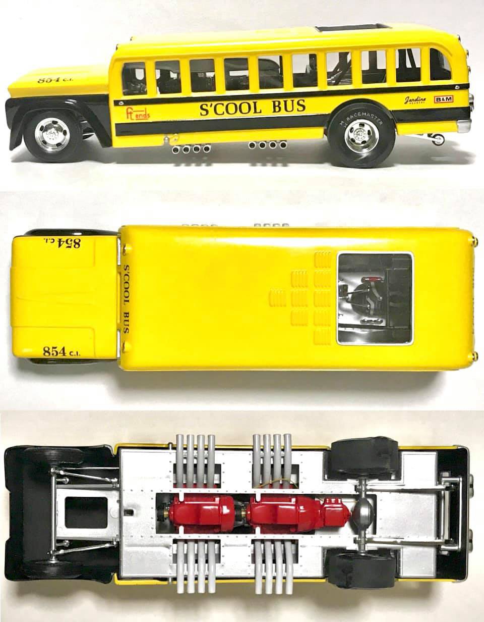 MONOGRAM S'COOL BUS # album | DRASTIC PLASTICS MODEL CAR