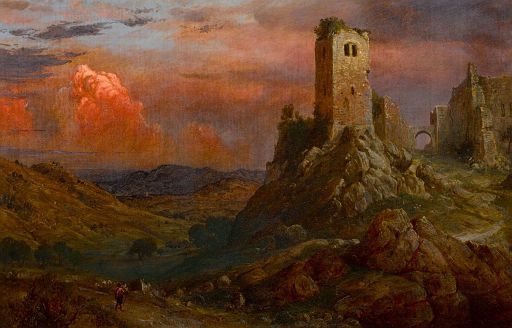 Watch Tower in Italy (1873)