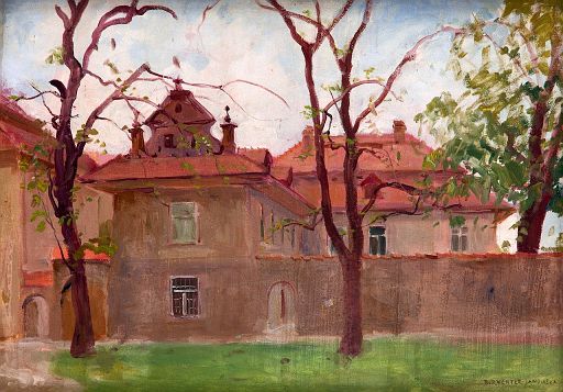 View of the Convent of Franciscant at Cracow (undated)