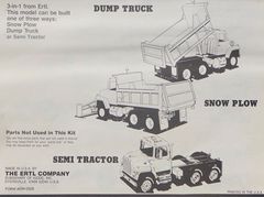 Maquette AMT/MPC – 1/25 Ford LNT-8000 Chasse-neige – Neuf En Boîte
